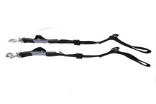 Seitenz&uuml;gel Windsor Gummizug | Trainingshilfe | Longierhilfe | f&uuml;r Pferde | schwarz