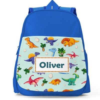 personalised dinosaur backpack