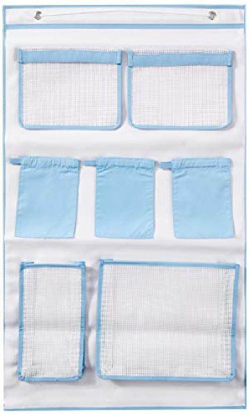 Spirella Ordination - Pocky Multistore White/LG Blue 1202450, Bianco, Standard