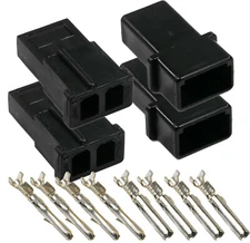 (2 Set) TE/AMP 2 Pin Male & Female Connector Compatible  MSD 8824 