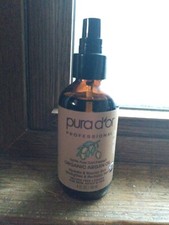 Pura D'Or Organic Argan Oil 4 Fl Oz For Skin, Scalp, Hair NEW No Cap See Pics
