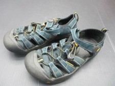 Keen Size 5 Boys Green Nylon Waterproof Closed Toe Walking Hiking Sandals 3F