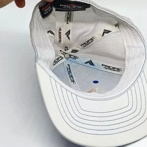 Pacific Headwear Baseball Trucker Fitted Pro Model Hat Size Youth 6 3/8- 6 7/8 - Picture 9 of 10