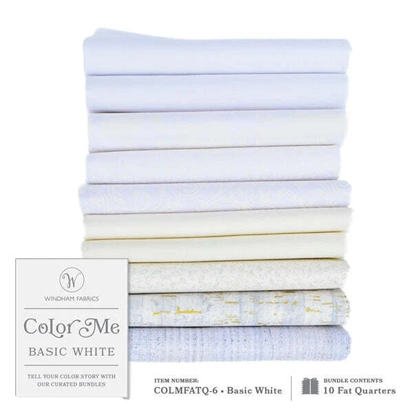 白色工艺织物四分之一码面料捆绑包