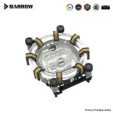 Barrow LTYKBA-ARK CPU Water Block for AMD Ryzen 3 5 7 9 AM3 AM4 AM5 aRGB BLACK