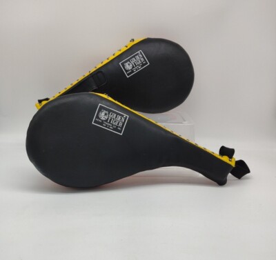 Vtg Golden Tiger Kens STRIKE PAD Clapper Target Karate MMA Training Kick Boxing