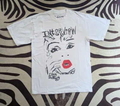 Interview Magazine Candy Darling T-shirt Sold Out Andy Warhol