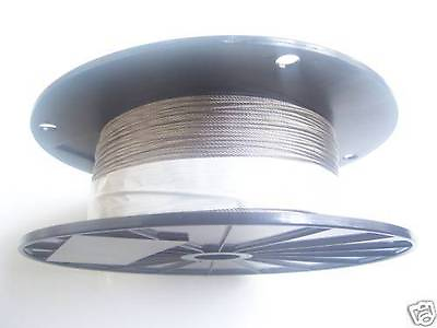 #ad Galvanized Wire Rope Cable 1 16quot; 7x7: 100 250 5001000 2500 and 5000 Ft $22.94