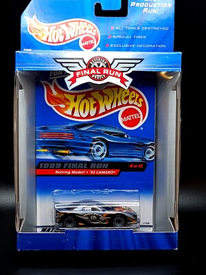 Hot Wheels 1999 Final Run #8 of 12 Retiring Model '93 Camaro Gray