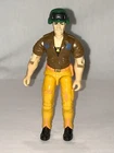 Hasbro G.I. Joe Series 10 1991 Vintage Action Figure Loose GRUNT with Helmet -