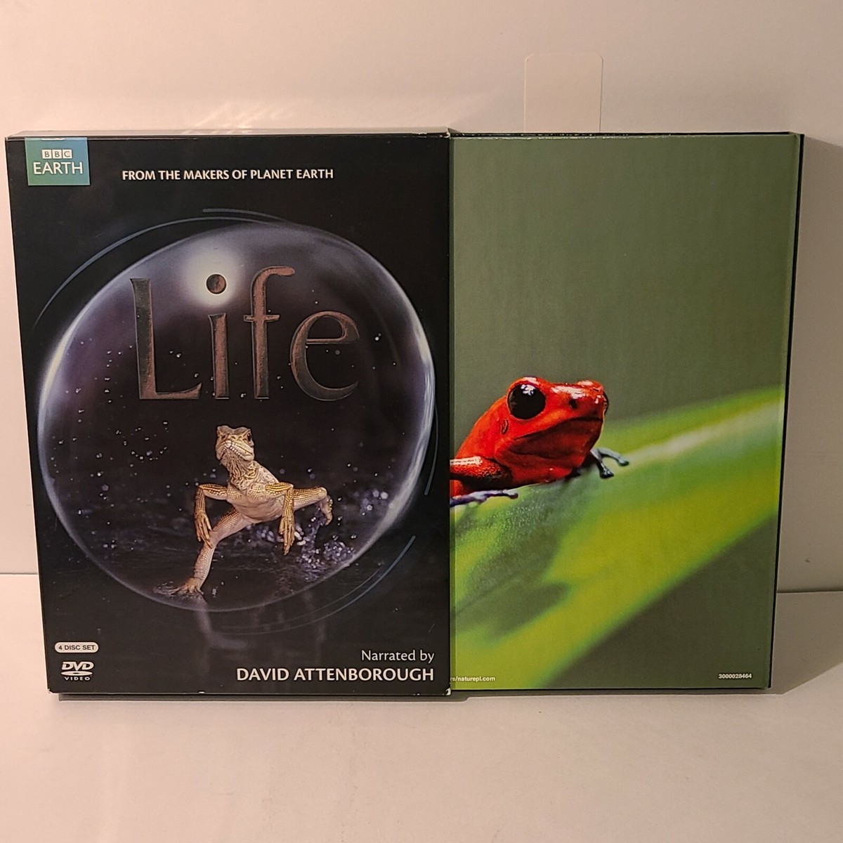 BBC Earth Life DVD 4-Disc Box Set David Attenborough Documentary