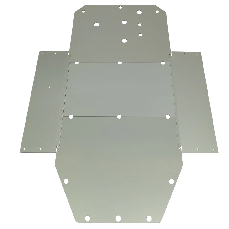 APTO PARA 08-14 POLARIS RZR 800 RZR S 900 XC PLACA DE DESLIZAMIENTO DE ALUMINIO RESISTENTE 3/16" Foto 3 de 4