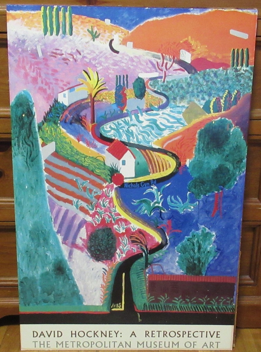 レア　David Hockney ポスター DAVID HOCKNEY 