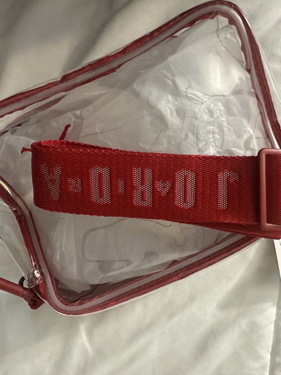 Nike Jordan Stadium Clear Crossbody Bag Fanny Hip Waist Belt Nike Jordan Stadium Clear Crossbody Bag Fanny Hip Waist Belt
