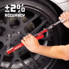 1/2 Inch Drive Torque Wrench Deflecting Beam, Accurate Torque Range 20 to 220...