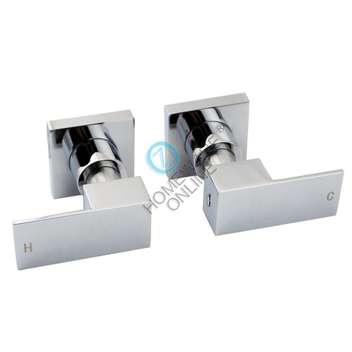 ACA WELS 8/10" Square Shower Head Set Handheld Rail Shower System Mixer Taps - Picture 31 of 126