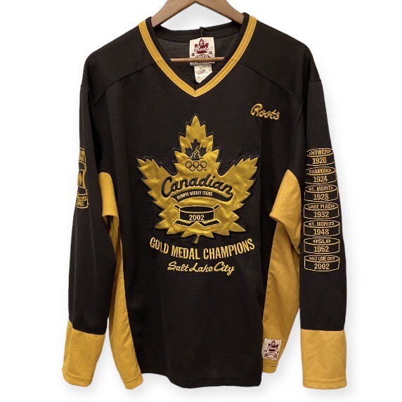 Canadian Hockey 2002 Jersey Olympic Gold Medal Champions