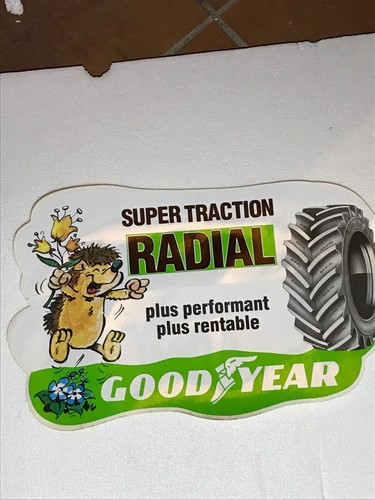 AUTOCOLLANT GOOD YEAR SUPER TRACTION RADIAL 43X26,5 CM  - Imagen 1 de 2