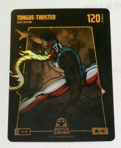 2024 Bo Jackson Battle Arena Tua Tagovailoa Tongue-Twister BATTLEFOIL Fire