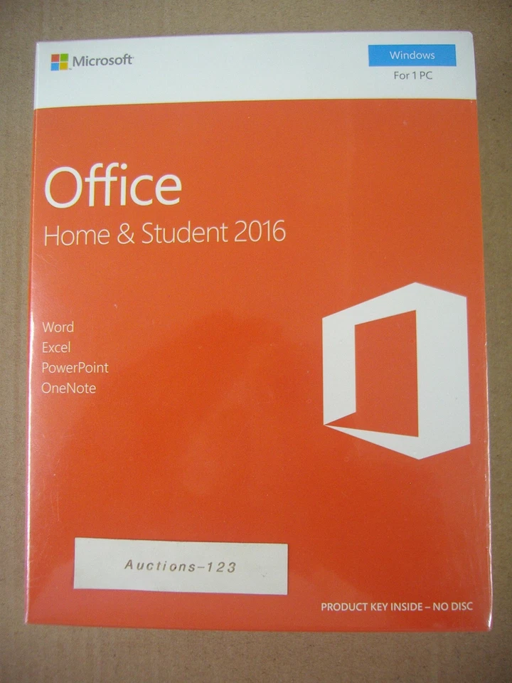 MICROSOFT OFFICE 2016 HOME and STUDENT for WINDOWS FULL ENGLISH VERSION =NEW= - Image 2 of 4