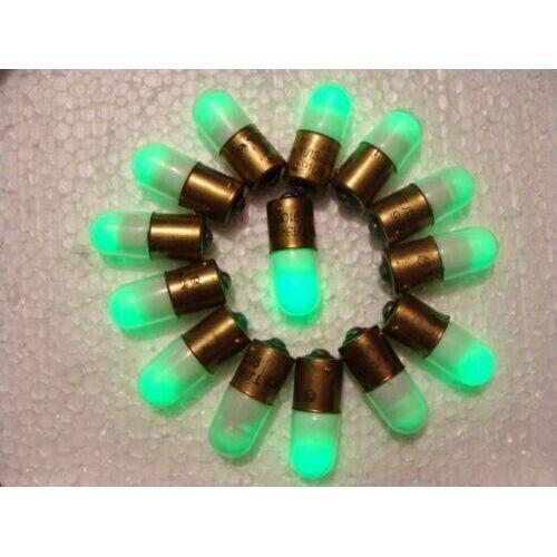 50 Pcs Green Neon Light Bulb, nixie luminophore tubes TLZ-3-2 NEW/NOS soviet TL - Picture 2 of 10