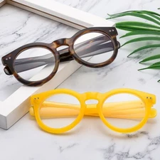 Blue Light Blocking Reading Glasses Classic Round Men Women Presbyopic Readers