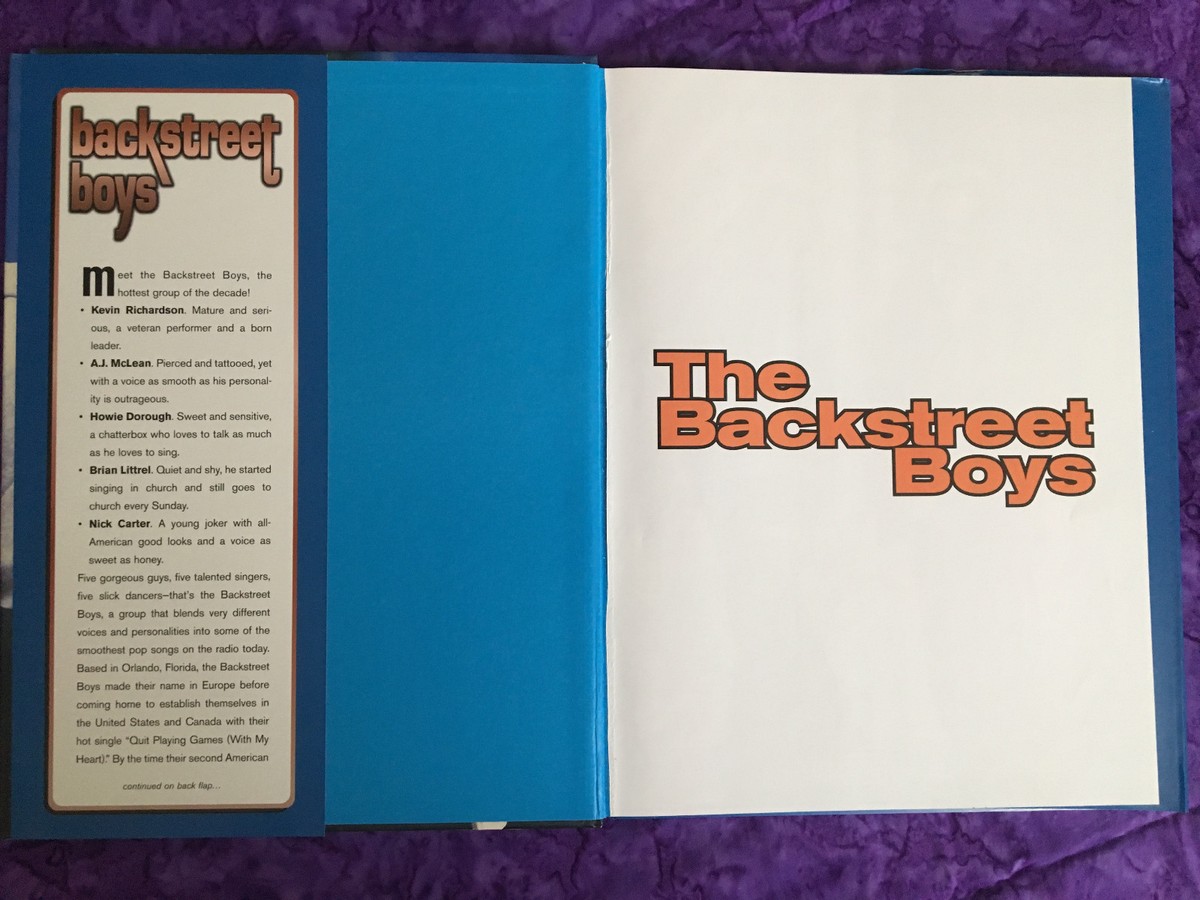 The Backstreet Boys by Maggie Marron (2000, Hardcover