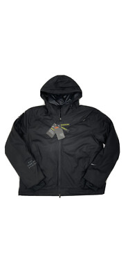 Nike Run Dynamic Vent Running Jacket Women's Black Medium CZ1530-010 $300 | eBay