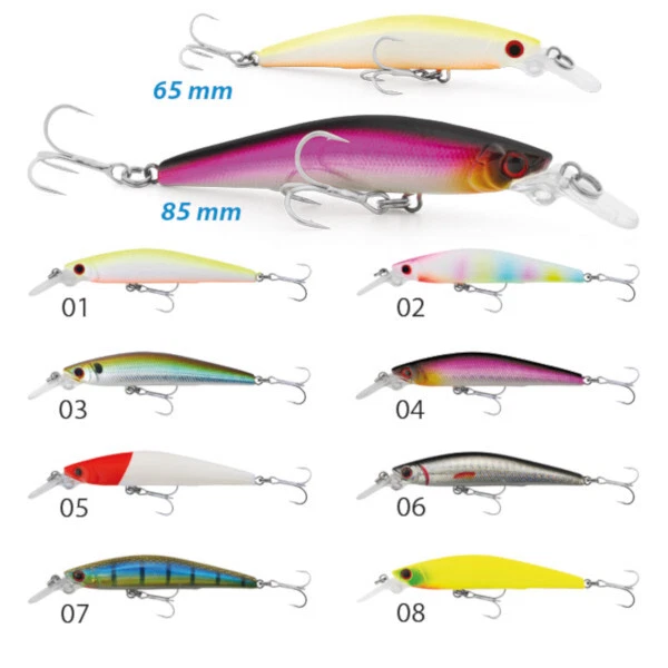 ARTIFICIALE TUBERTINI SEIKA SEA BASS KILLER MINNOW