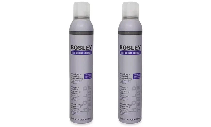 Spray bomba Bosley Vol/Estilo grueso H/S 9 oz o 6,8 oz Foto 3 de 4