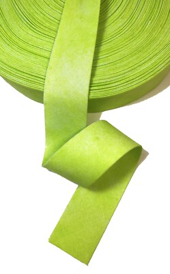 Quilt Binding Key Lime Marbles 1.25'' Wide Cotton Bias Single Center Fold 6 Yds