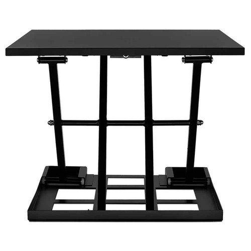 31.9 in. Black Height Adjustable Standing Desk Converter