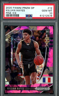 2020 Panini Pink Ice Prizm DP #12 Killian Hayes RC Rookie PSA 10 GEM