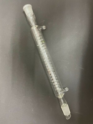 SONDERPREIS Schlangenkühler Kühler L= 300mm + 2xNS29/32 Gewindeanschluss 2xGL8