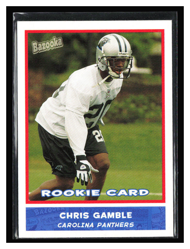 2004 Bazooka Rookie #196 Chris Gamble RC
