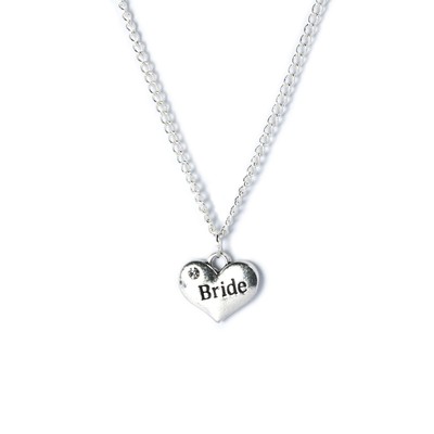 20 x wedding heart charms silver plated favours bridesmaid.UK SELLER