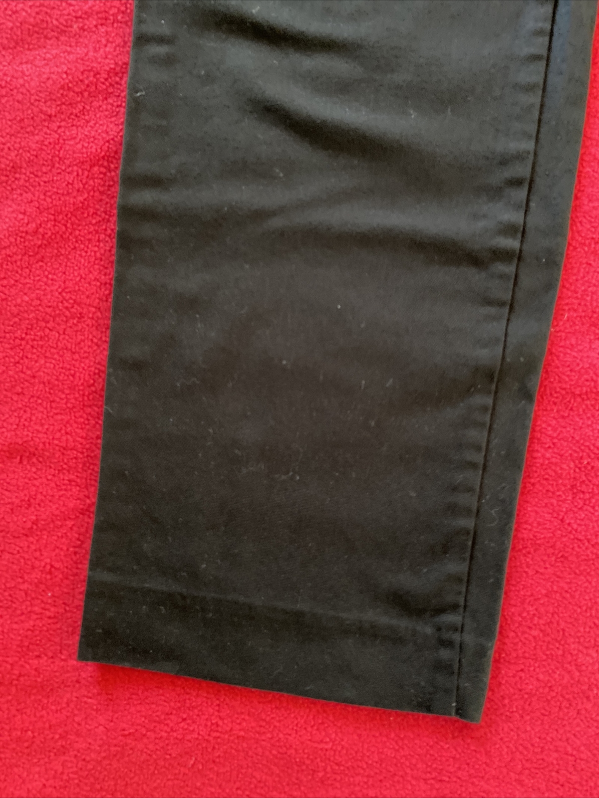 BASIC BLACK Talbots black classic side zip capris… - image 2