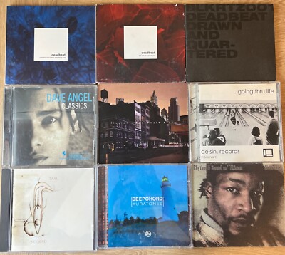 Dubtechno CD Sammlung Deadbeat Scape Chain Reaction Rhythm & Sound Deepchord 