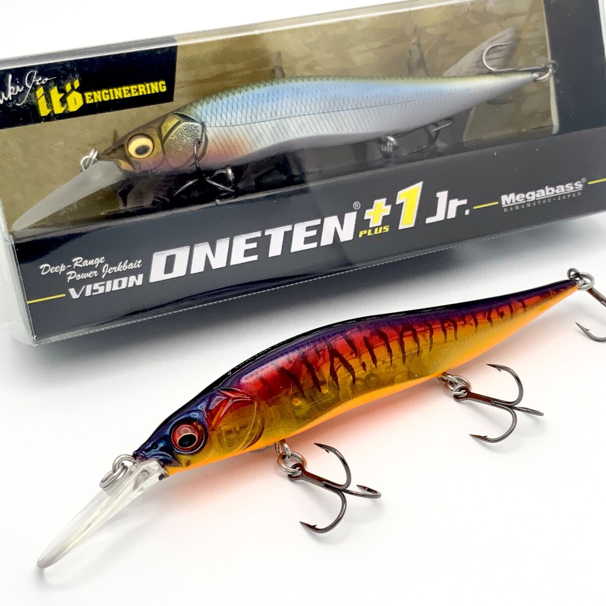 Megabass Vision Oneten + 1 Jr. GLX Cotton Wakasagi