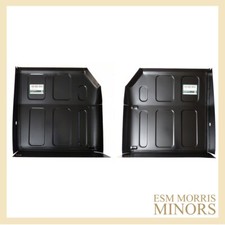 Morris Minor Floor Repair Panels R/H & L/H Rear (PAIR) - NOT VAN - UK Made