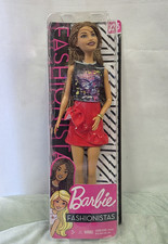 Barbie Fashionistas Doll #123 Medium Dark Complexion Braided Hair Original Pack