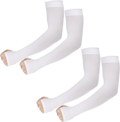 4 Paar Ärmel UV Sonnenschutz Arm Sleeve Gaming Ärmlinge Uv Schutz UPF 50