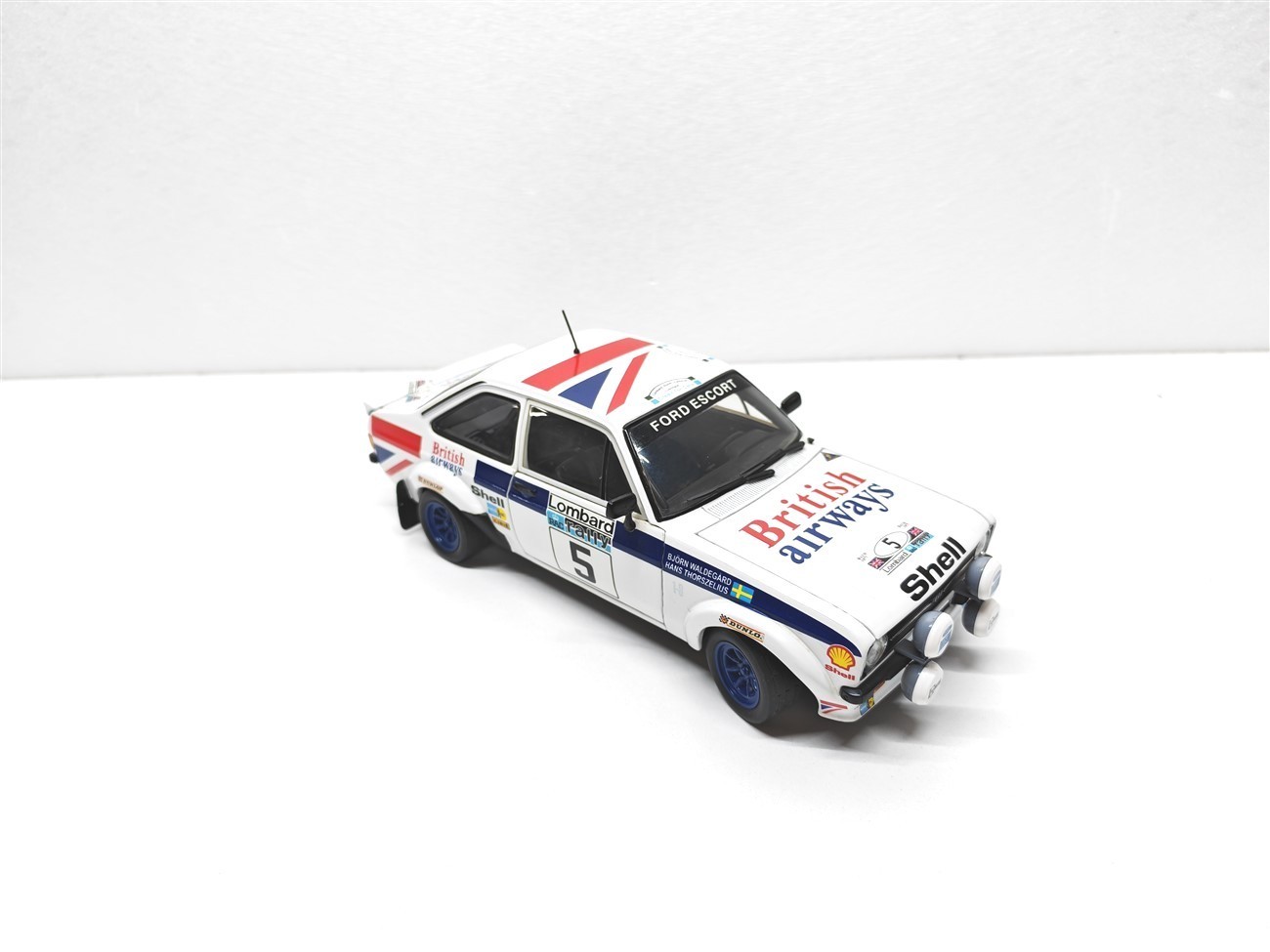 Ford Escort MK.II RS1800 Winner Rally RAC Lombard 1977 - 1/18 MondoMotors
