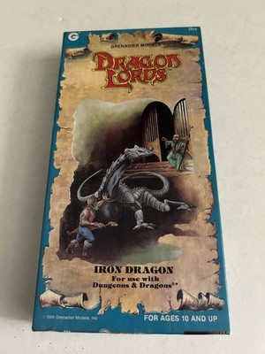 Vintage 1985 Grenadier Dragon Lords Iron Dragon***Complete In Box***