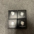 2021 Morgan Dollar 4 Coin Set Philadelphia, S.F. Denver, & Peace Dollar