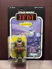 Vintage Star Wars Recarded Gamorrean Guard Figure 65 Cardback