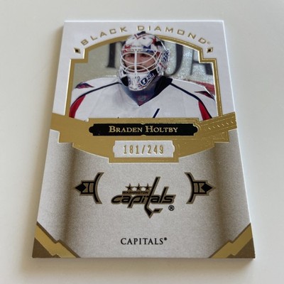 NHL Card-Braden Holtby-Base xxx/249-Black Diamond 2016-17-Washington