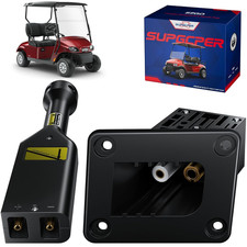 EZGO 36V Powerwise Charger Receptacle and Plug, Golf Cart Battery Charger Port a