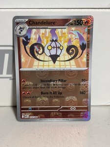 Chandelure (Master Ball Pattern) 018/086 Sv: White Flare Holo