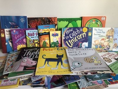 Lot of 20 Children's Kids And Chapter Books - Random - Free Shipping!